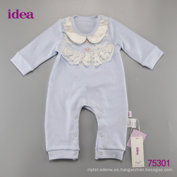 75301 Nuevo diseño Baby Romper para encaje de niña